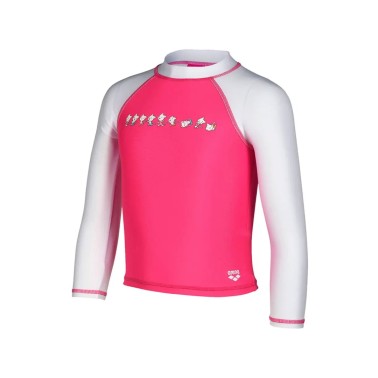 ARENA FRIENDS KIDS UV L/S TEE 003589-195 Fuchsia