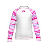 Παιδική Αντιηλιακή Μπλούζα Λευκή - Arena Friends Kids UV L/S Εικόνα 
