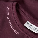 Kids' Sweatshirt Bordeaux - Name It Nmfokala Image 1