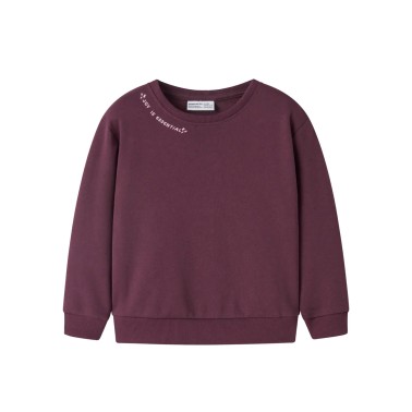 Kids' Sweatshirt Bordeaux - Name It Nmfokala