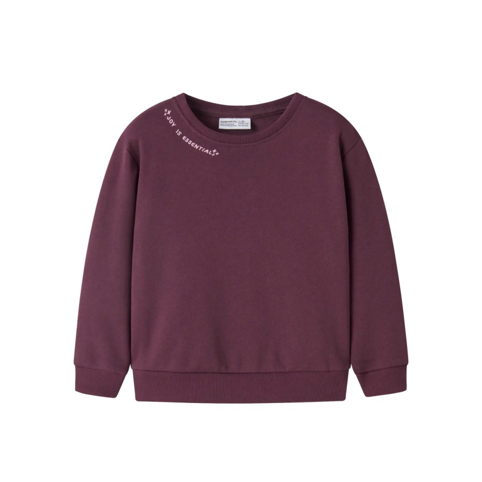 Kids' Sweatshirt Bordeaux - Name It Nmfokala