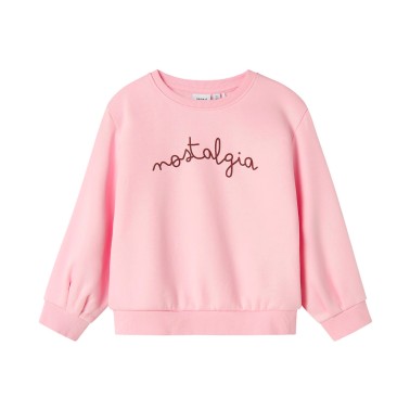 Παιδική Μακρυμάνικη Μπλούζα Ροζ - Name It Nmfovi