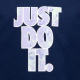 NIKE PRINTED CLUB BOXY TEE 36L655-U90 Blue Image 1