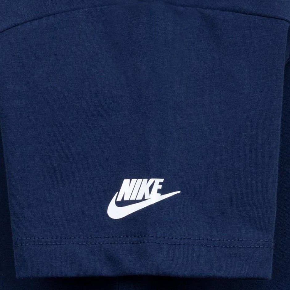 Παιδική Κοντομάνικη Μπλούζα Μπλε - Nike Club