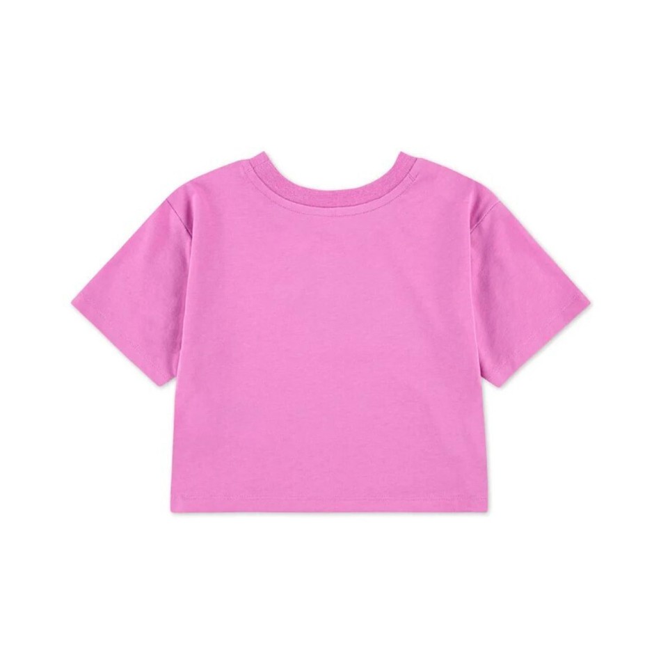 Παιδική Κοντομάνικη Μπλούζα Μωβ - Nike Club Boxy