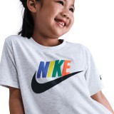 Παιδική Κοντομάνικη Μπλούζα Εκρού - Nike Club Family Εικόνα 1