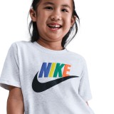 Παιδική Κοντομάνικη Μπλούζα Εκρού - Nike Club Family Εικόνα 3