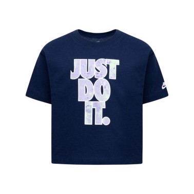 Παιδική Κοντομάνικη Μπλούζα Μπλε - Nike Club