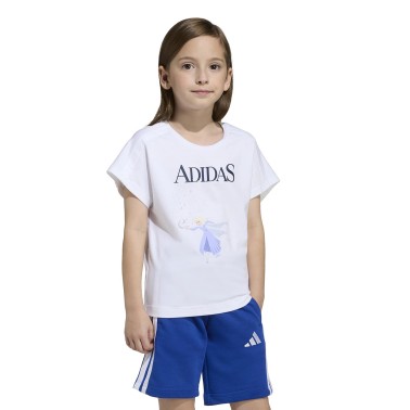 Παιδική Κοντομάνικη Μπλούζα Λευκή - adidas Sportswear Disney Frozen