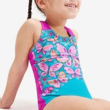 Speedo Digital Printed Πολύχρωμο - Παιδικό Ολόσωμο Μαγιό Εικόνα 2