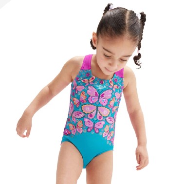 Speedo Digital Printed Πολύχρωμο - Παιδικό Ολόσωμο Μαγιό