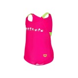ARENA KIDS GIRL’S ARENA FRIENDS SWIMSUIT SWIM PRO BACK 005160-960 Fuchsia Image 1