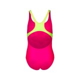 ARENA KIDS GIRL'S GAME SWIMSUIT SWIM PRO BACK 007233-980 Fuchsia Image 0