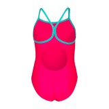 ARENA LOGO KIDS GIRL ONE PIECE 003605-980 Fuchsia Image 3