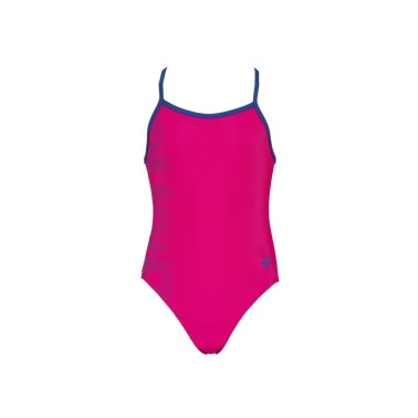 ARENA LOGO KIDS GIRL ONE PIECE 003605-970 Φούξια