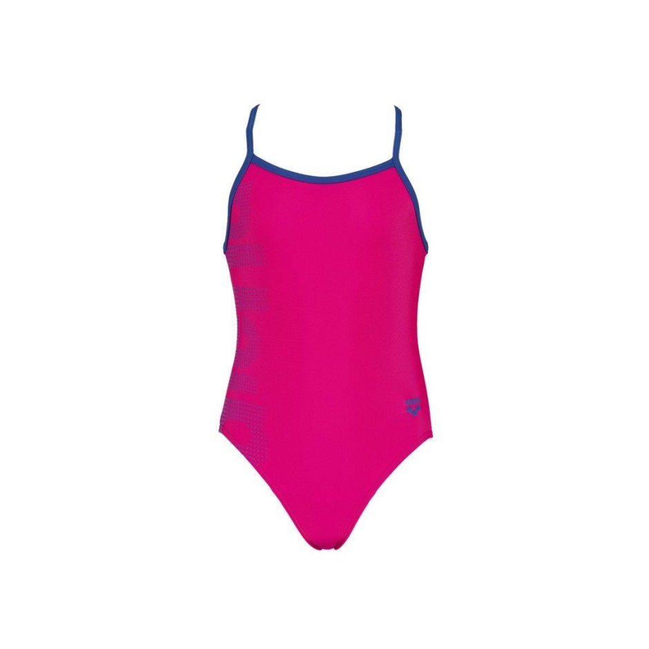 ARENA LOGO KIDS GIRL ONE PIECE 003605-970 Fuchsia