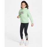 NIKE PRINTED LEGGINGS 36H495-023 Μαύρο Εικόνα 2