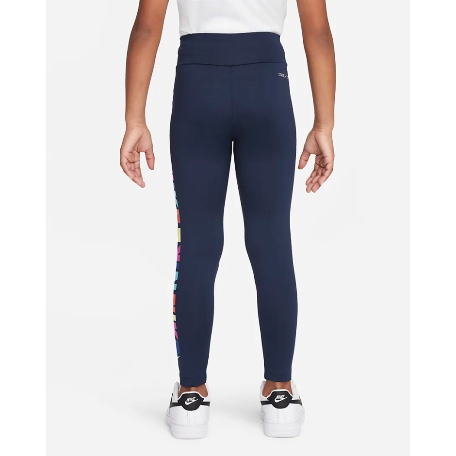 NIKE BLOCK LEGGINGS Μπλε