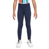 NIKE BLOCK LEGGINGS Μπλε Εικόνα 