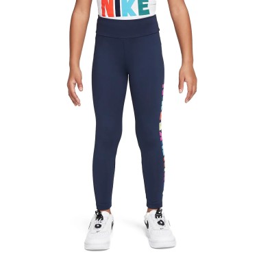 NIKE BLOCK LEGGINGS Μπλε