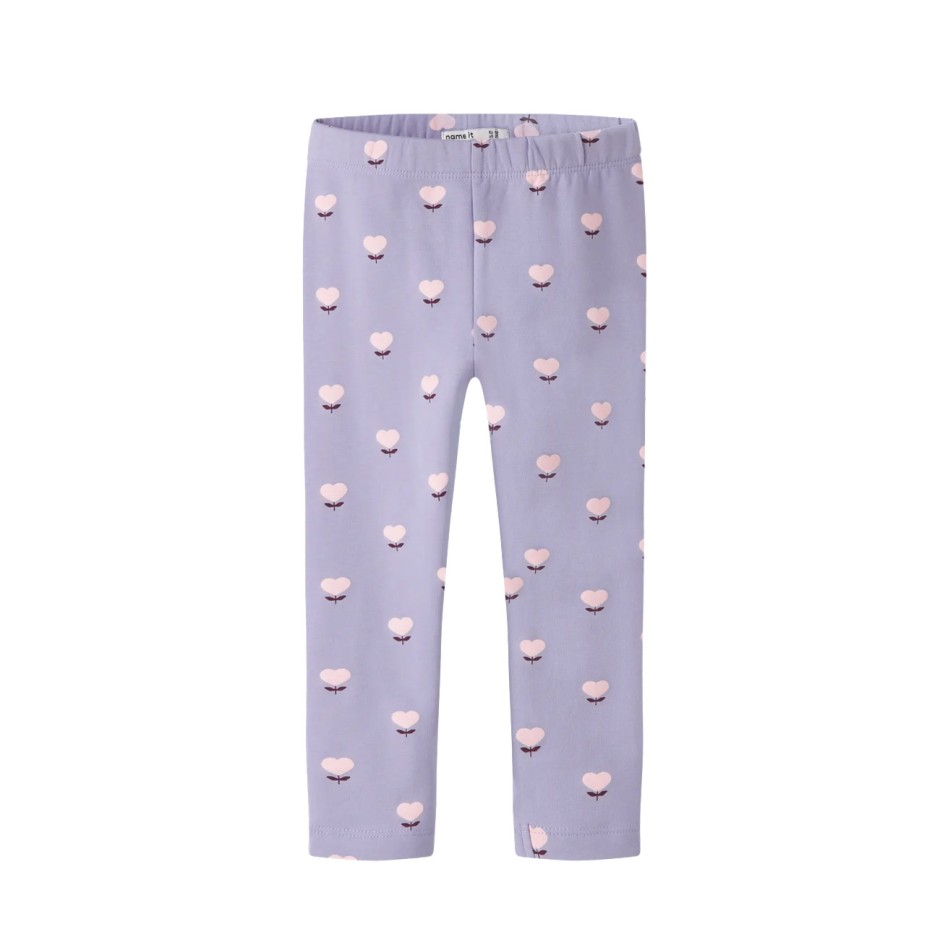 NAME IT NMFOLINI SWE LEGGING BRU PB 13256969-5023670 Μωβ