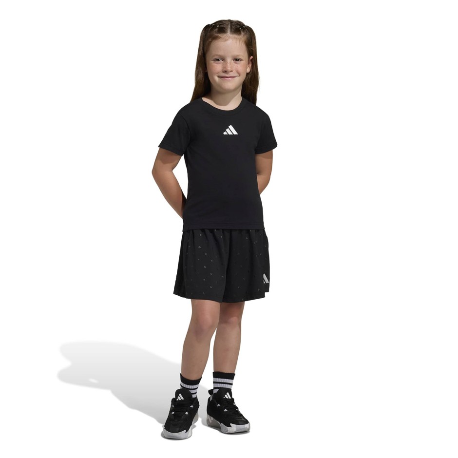 Kids' Set Black - adidas Sportswear Seasonals Glam