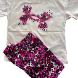 UNDER ARMOUR PRINTED BIKE SHORT SET UASII0QR-685 Colorful Image 1