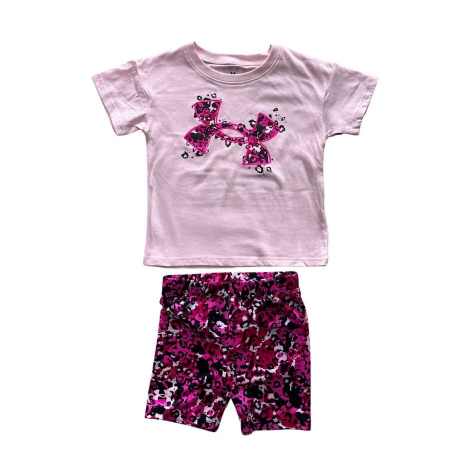 UNDER ARMOUR PRINTED BIKE SHORT SET UASII0QR-685 Colorful