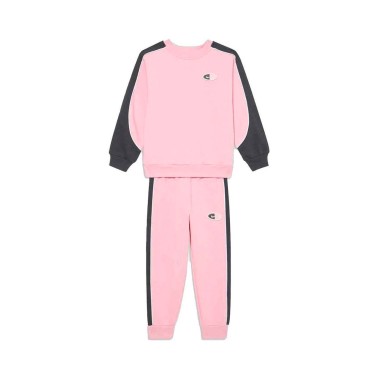 Παιδικό Σετ Φόρμας Ροζ - Nike Sportswear Fleece
