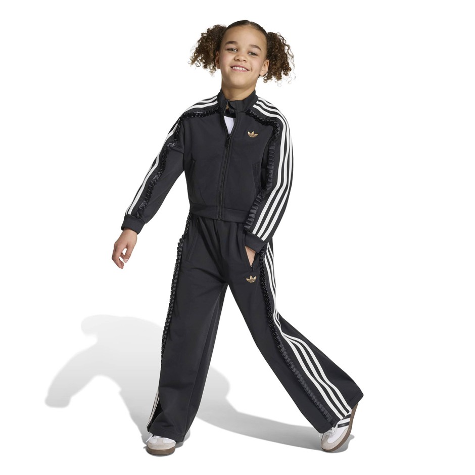 Kids' Tracksuit Black - adidas Originals Firebird Loose