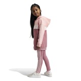 Παιδικό Σετ Ροζ - adidas Sportswear Tiberio 3-Stripes Colorblock Fleece Εικόνα 0