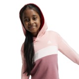 Παιδικό Σετ Ροζ - adidas Sportswear Tiberio 3-Stripes Colorblock Fleece Εικόνα 1