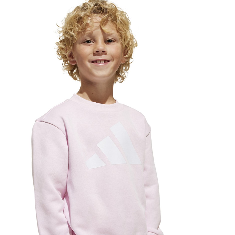 Παιδικό Σετ Φόρμας Ροζ - adidas Sportswear Essentials