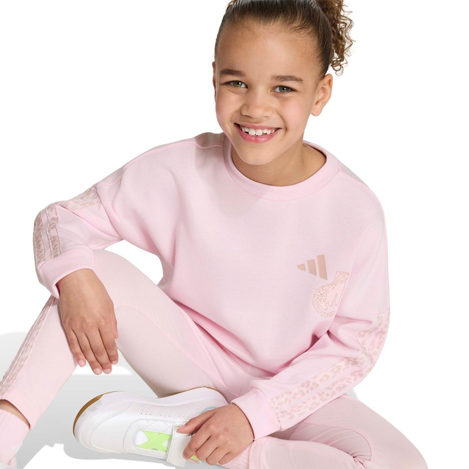 Kids' Set Pink - adidas Sportswear Animal Leggings
