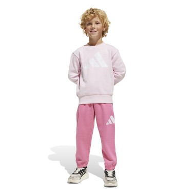 Παιδικό Σετ Φόρμας Ροζ - adidas Sportswear Essentials