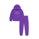 Παιδικό Σετ Φόρμας Μωβ - Under Armour Rival Fleece Εικόνα 