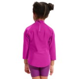 SPEEDO GIRLS DIGITAL LONG SLEEVE RASH TOP 13501-15151B Colorful Image 0