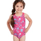 SPEEDO SEASQUAD ALLOVER 1 PIECE 8-10902B434 Fuchsia Image 0