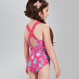 SPEEDO SEASQUAD ALLOVER 1 PIECE 8-10902B434 Fuchsia Image 1
