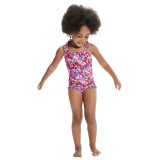 SPEEDO LEARN TO SWIM FRILL THINSTRAP SWIMSUIT Ροζ