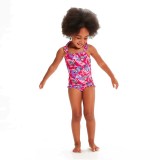 Βρεφικό Μαγιό Ολόσωμο Πολύχρωμο - Speedo Learn To Swim Printed Frill Εικόνα 
