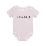 JORDAN HBR BUCKET HAT & BODYSUIT 2PC SET NJ0576-A9Y Pink Image 0