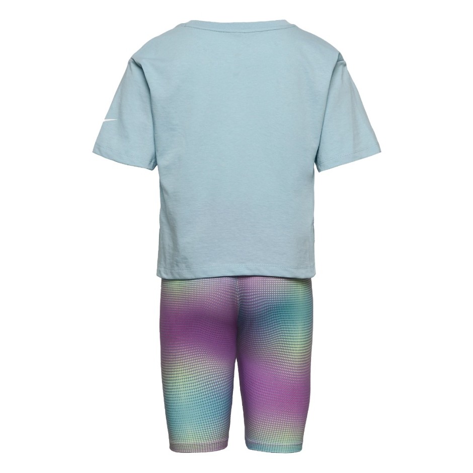 NIKE AOP BIKE SHORT SET Πολύχρωμο