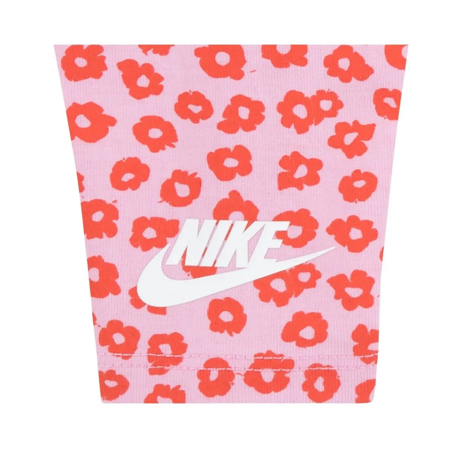 Βρεφικό Σετ Ροζ - Nike Floral 