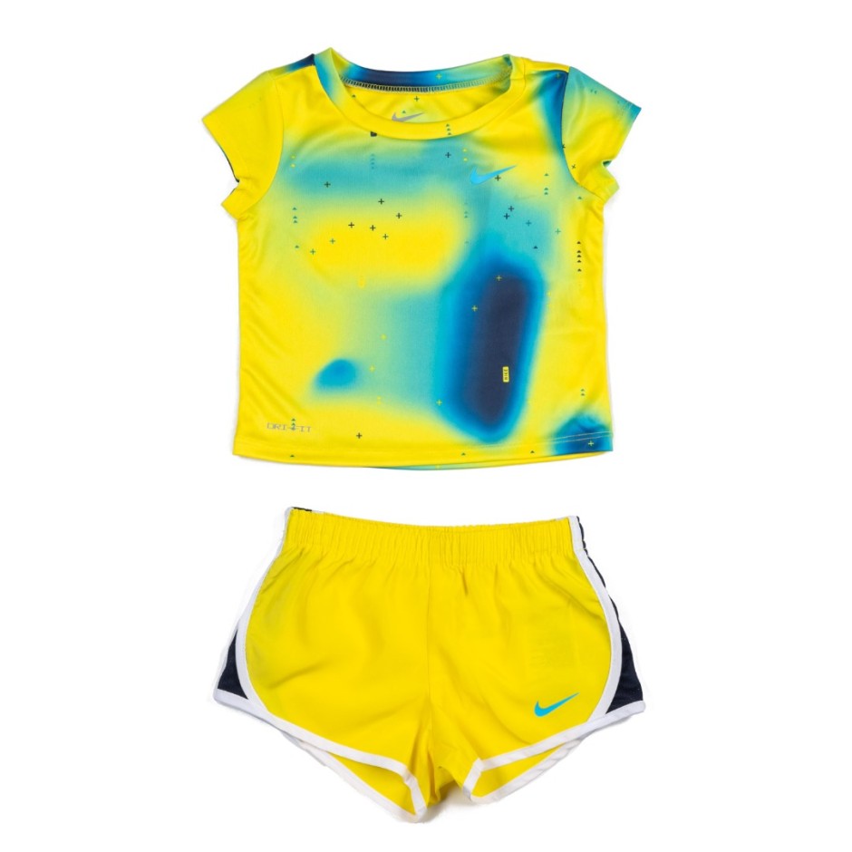 NIKE BOXY TEE & LEGGING SET 16K413-Y2N Colorful