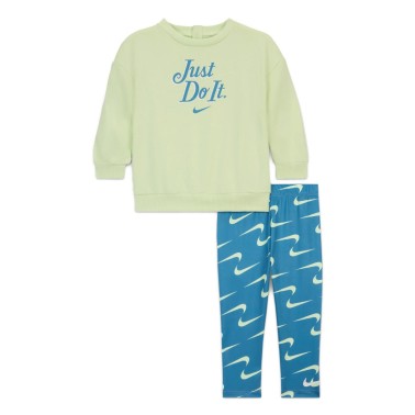 NIKE NEW IMPRESSIONS CREW & LEGGING 16M167-BKZ Colorful