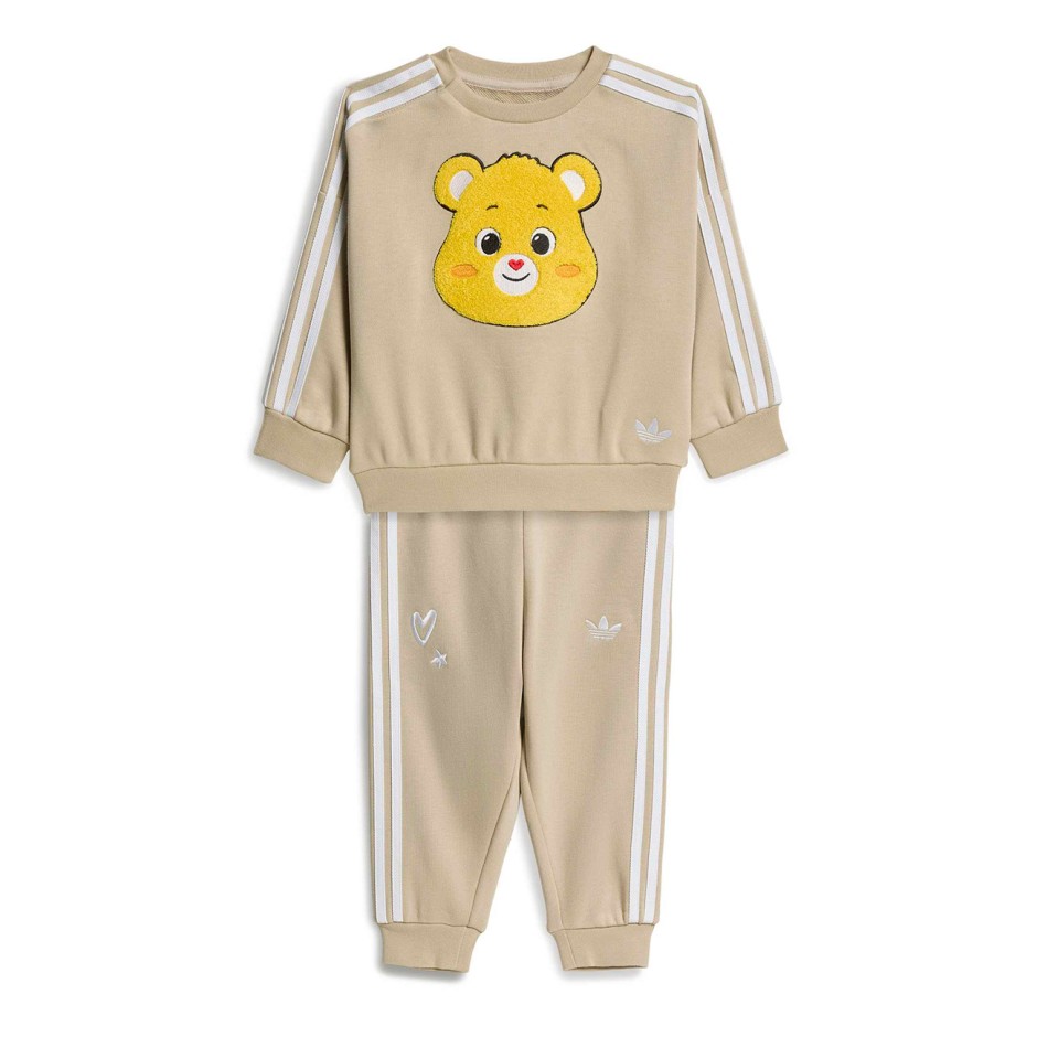 Baby Tracksuit Beige - adidas Originals Care Bears Loose Crew