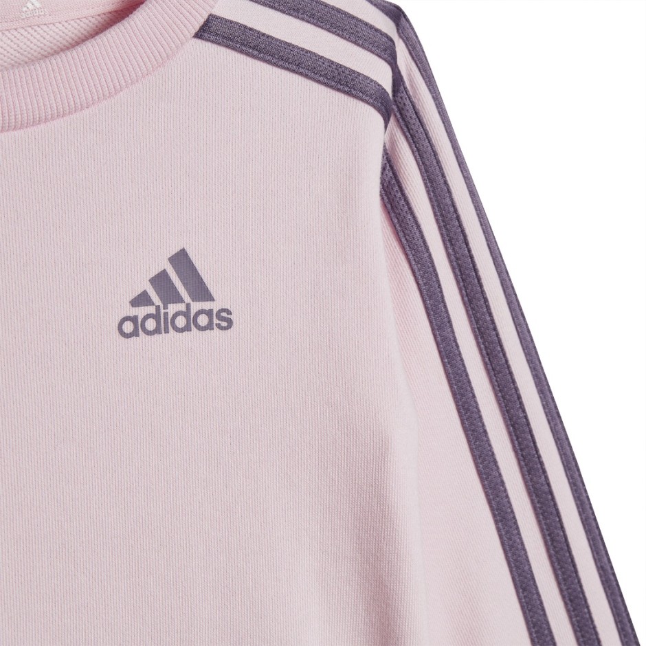 adidas Sportswear ESSENTIALS 3-STRIPES JOGGER SET Ροζ