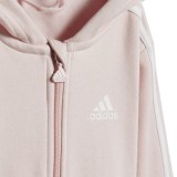 adidas sportswear I 3S FZ FL JOG IV7410 Pink Image 3
