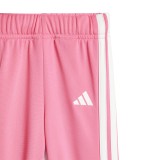 Βρεφικό Σετ Φόρμας Ροζ - adidas Sportswear Essentials Climacool 3-Stripes Εικόνα 3